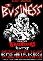 The Business - Rebellion Festival, Blackpool 5.8.11